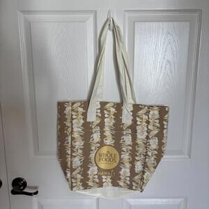 Whole Foods Plumeria Hawaii Large Hydro Hawaii Exclusive Tote Bag